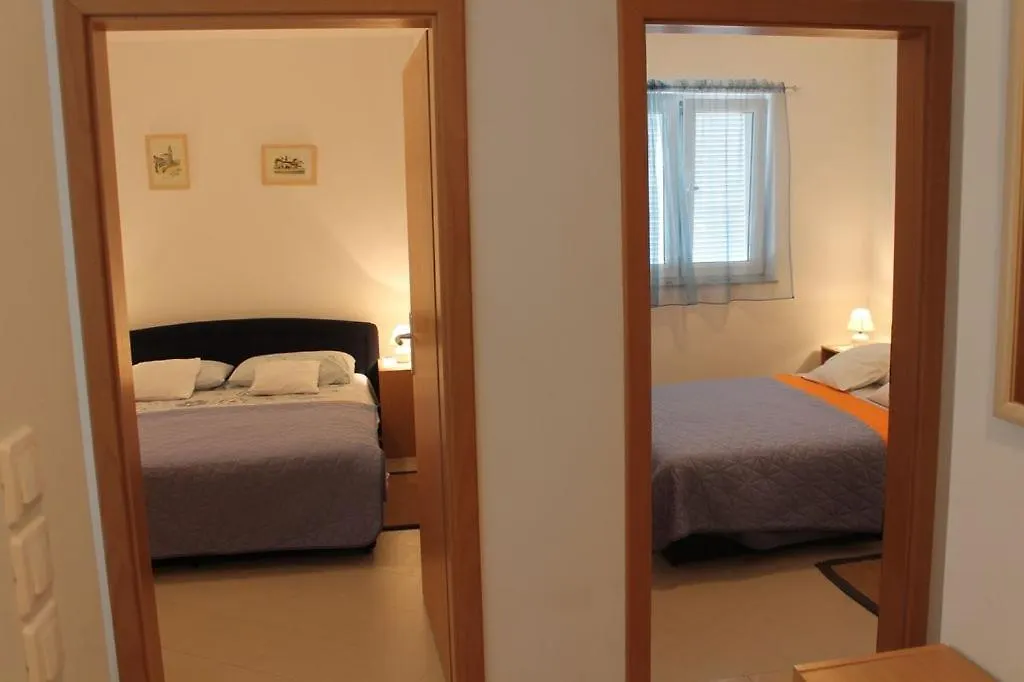 Apartment In Zdrelac With Sea View, Balcony, Air Conditioning, Wi-Fi