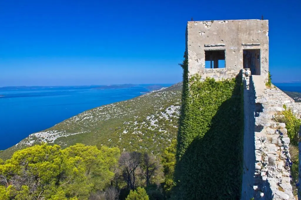 Apartment In Zdrelac With Sea View, Balcony, Air Conditioning, Wi-Fi