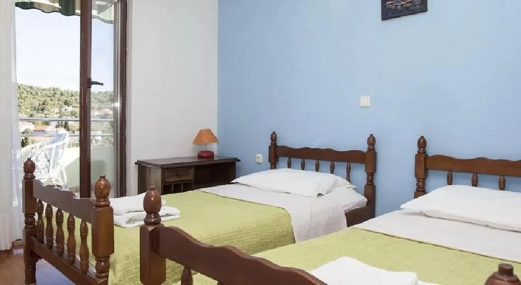Apartment In Zdrelac With Sea View, Balcony, Air Conditioning, Wi-Fi